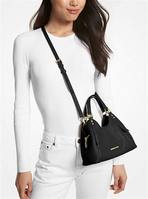 michael kors arlo handbag|Arlo Small Pebbled Leather Crossbody Bag .